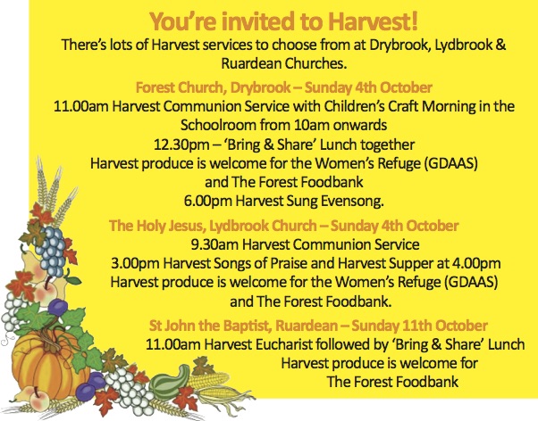 Church Harvest Notice 2015